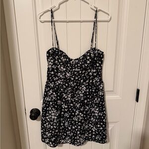 Princess Polly Black and White Floral Mini Dress